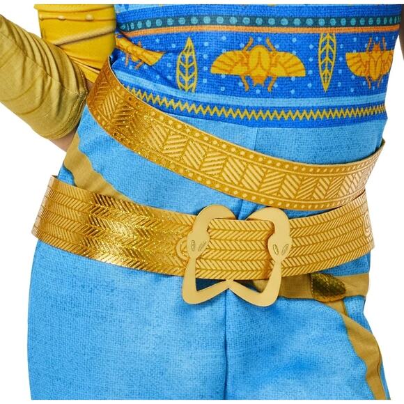NEW Monster High Cleo De Nile Halloween Costume Girls Jumpsuit Belt Small (6/6x) - Picture 3 of 8